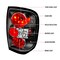 Spec-D Tuning 96-04 Nissan Pathfinder Altezza Tail Light Black LT-PATH96JM-TM - alternate 4